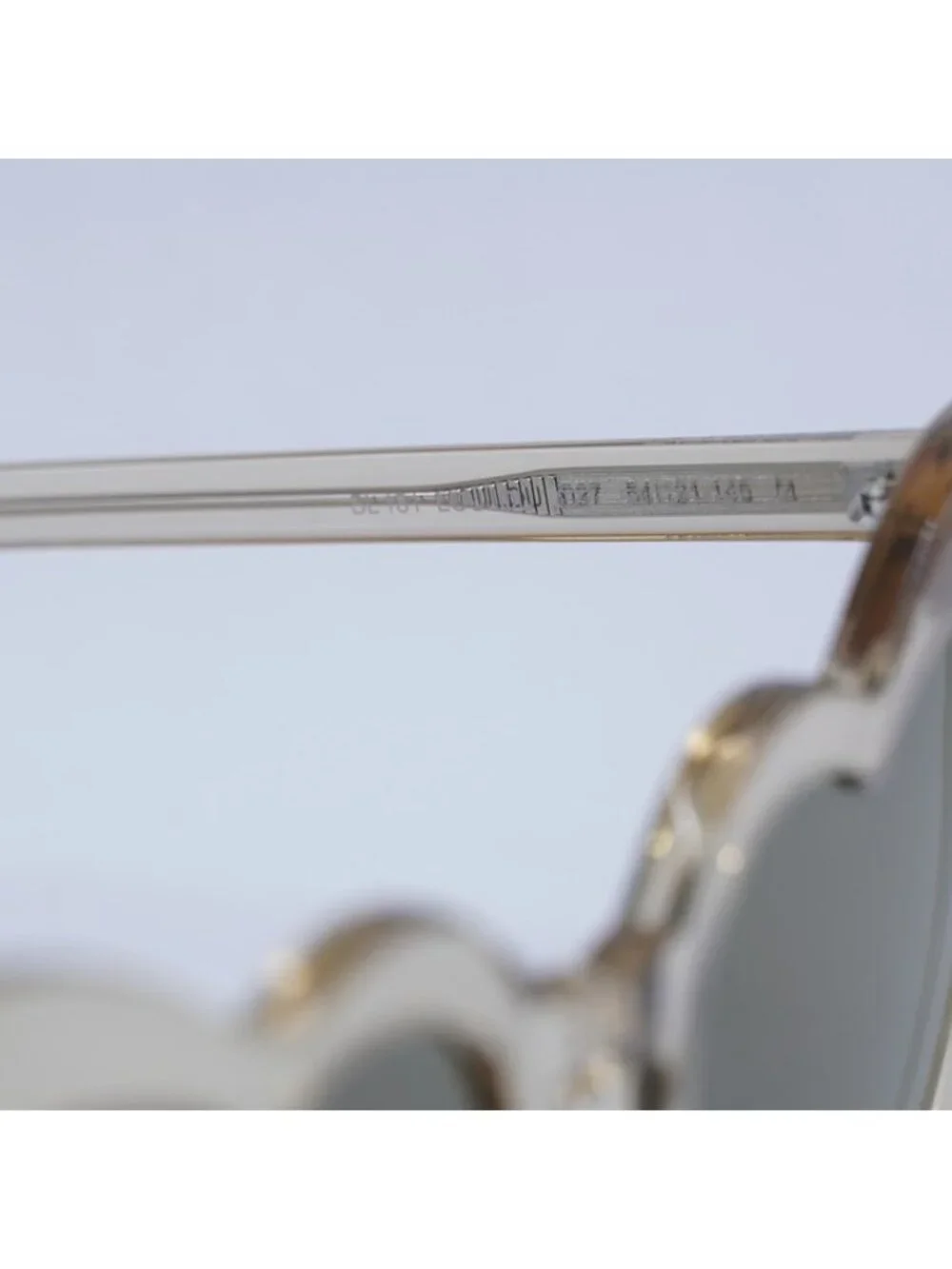 Saint Laurent SL181 LOU LOU 027 Sunglasses Transparent Nude Heart Frame